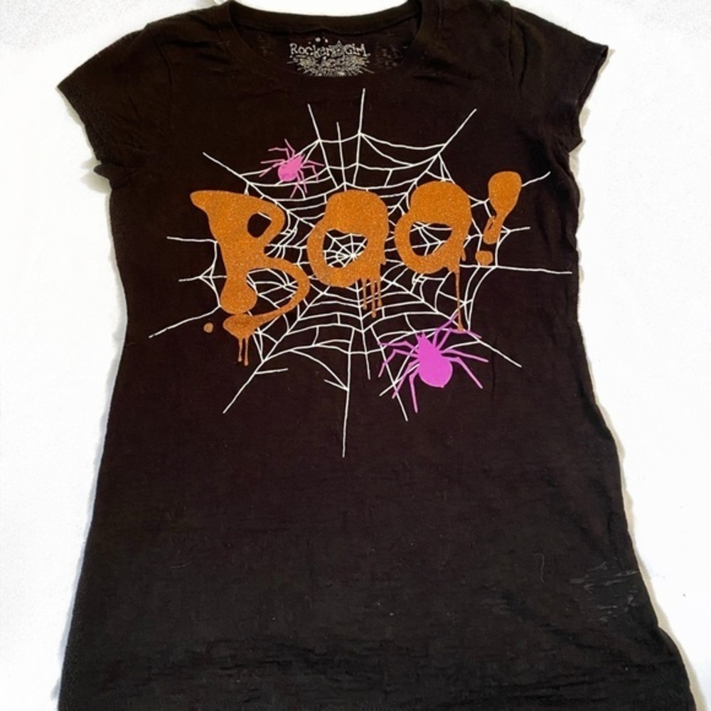 Rocker girl 7/9 size M girls Halloween shirt